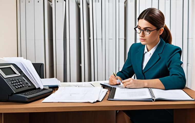 사회복지사 자격증 학습 도구 활용법 - A dedicated student fully clothed and wearing modest clothing, utilizing an online exam simulation p...