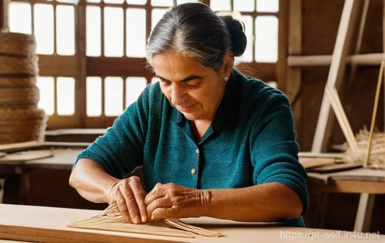 사회복지사와 사회적기업 연결 - **Prompt:** A group of diverse Portuguese adults and a social worker are actively engaged in a livel... 사회복지사와 사회적기업 연결 - **Prompt:** A group of diverse Portuguese adults and a social worker are actively engaged in a livel...