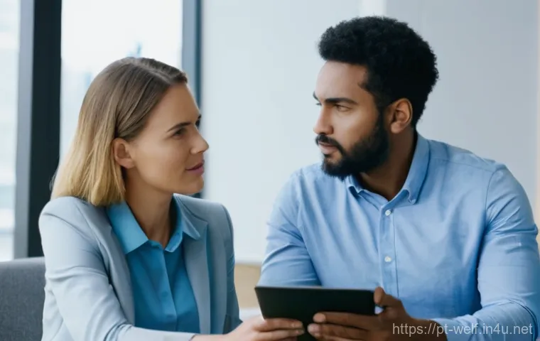 사회복지사 팀워크 기술 향상법 - **Image Prompt 1: The Core of Open Communication and Active Listening in Social Work**
    "A divers...